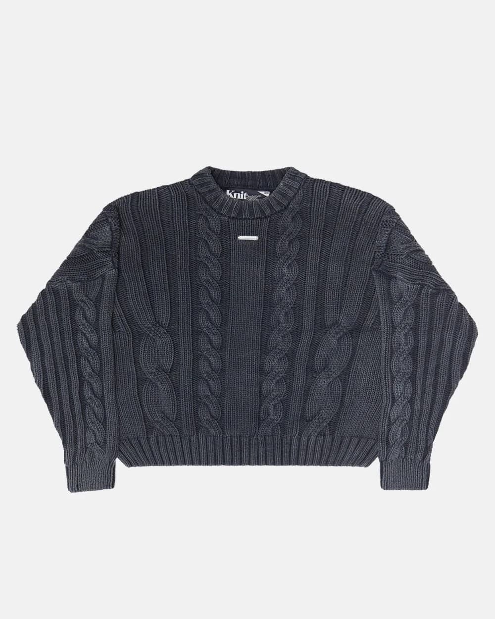 PATTERNED KNIT BLACK by COLD CULTURE