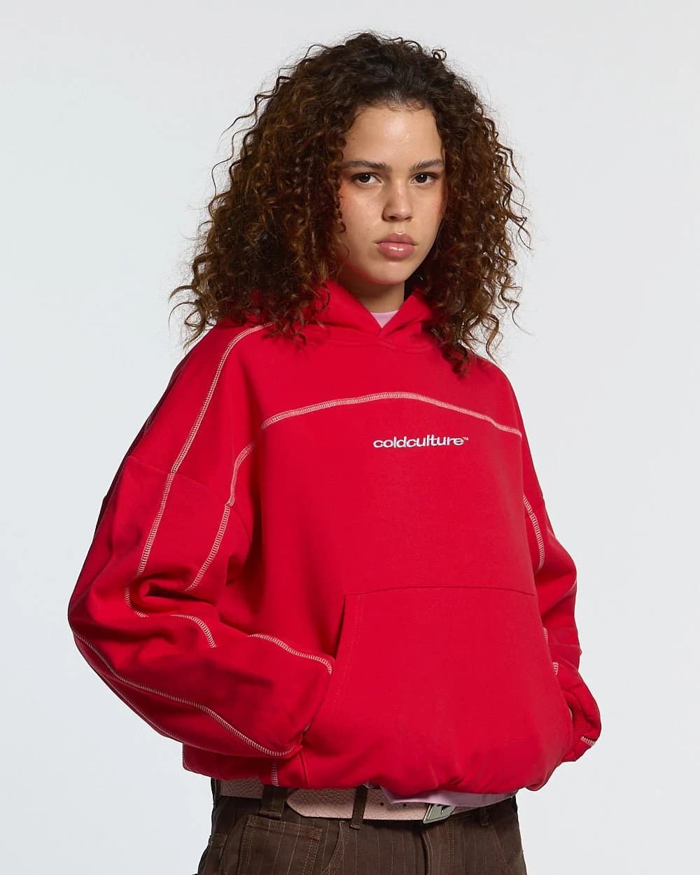 ROLLER HOODIE RED 5