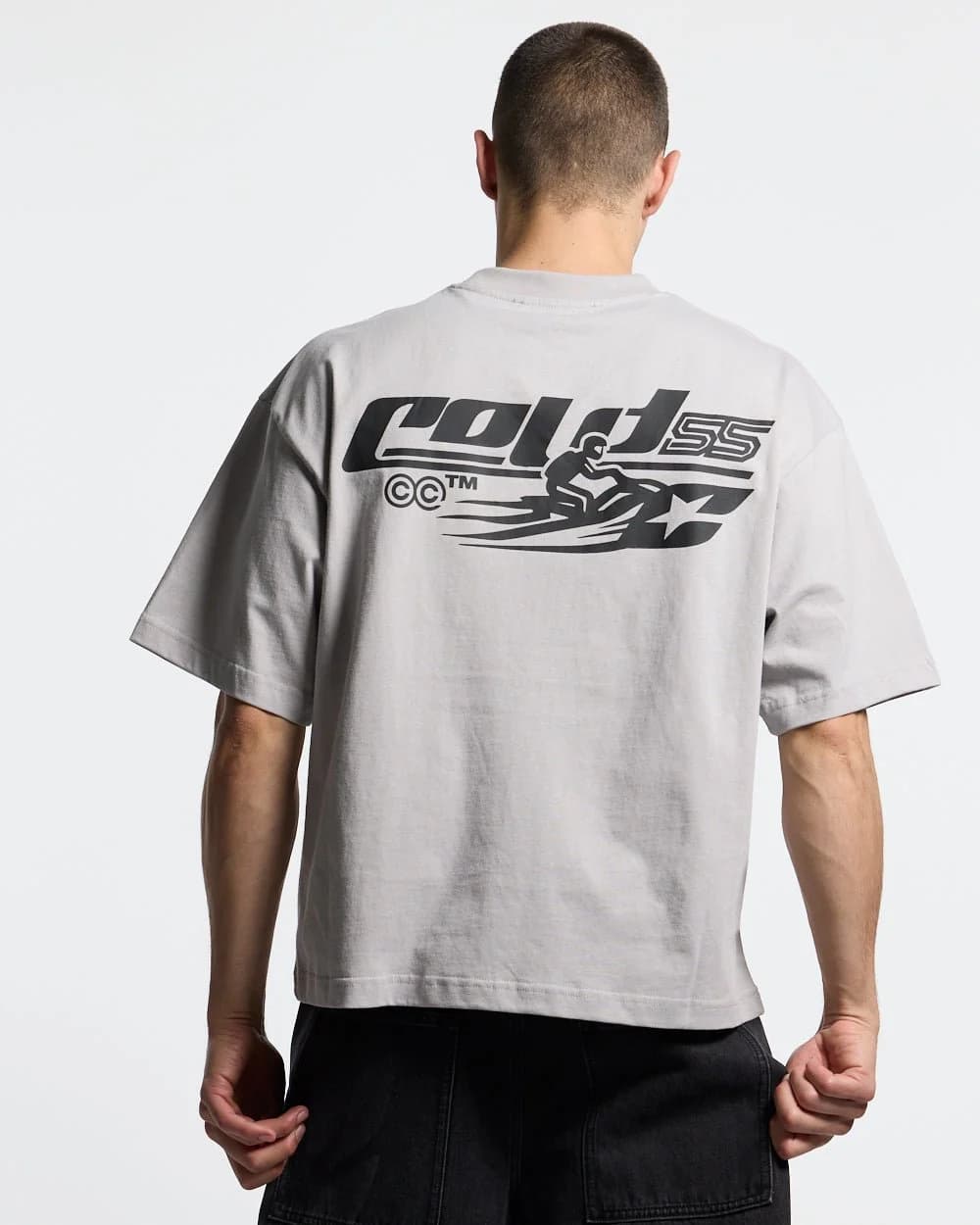 JET SKI TEE LIGHT GREY 2