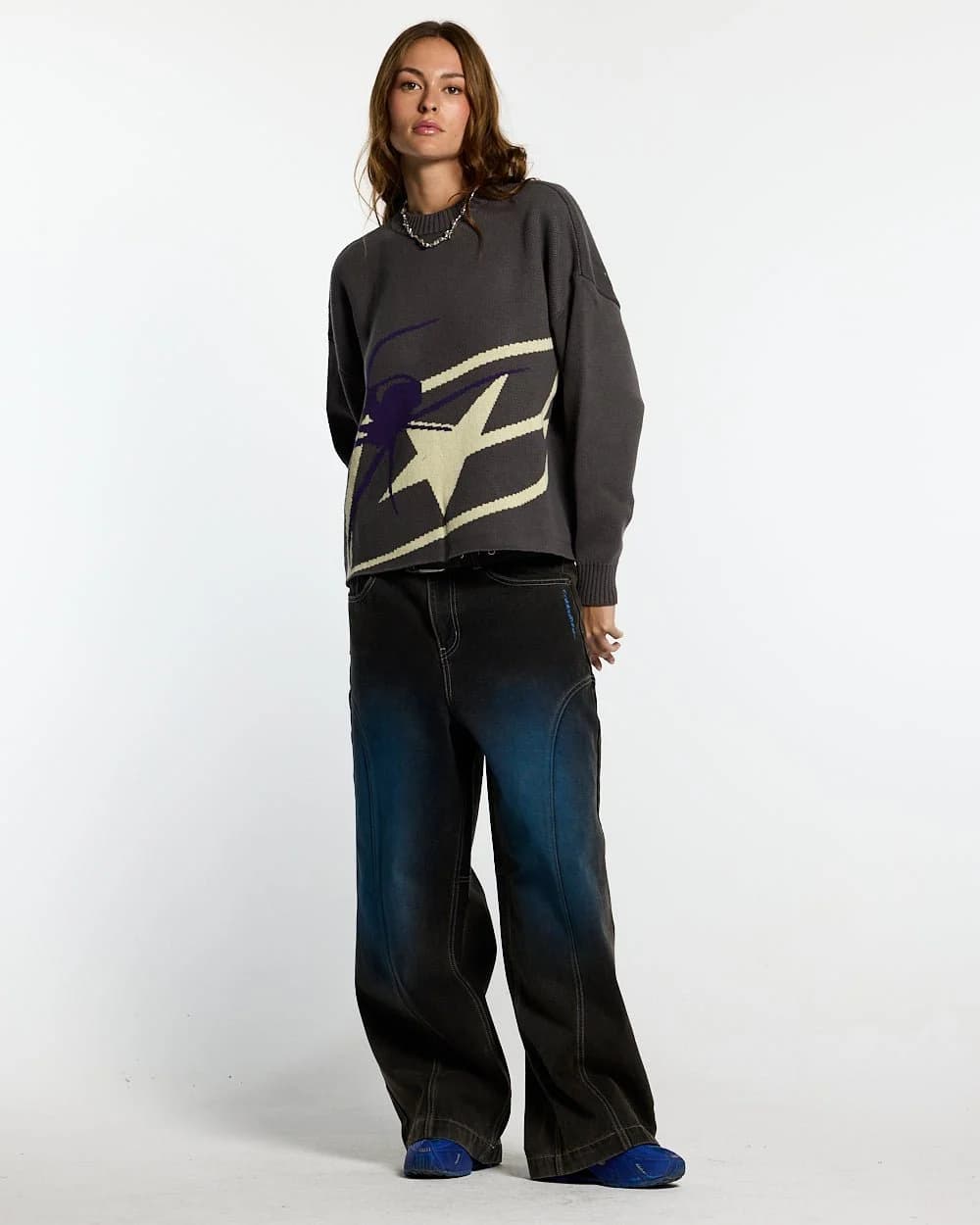 SPIDER KNIT GREY 5