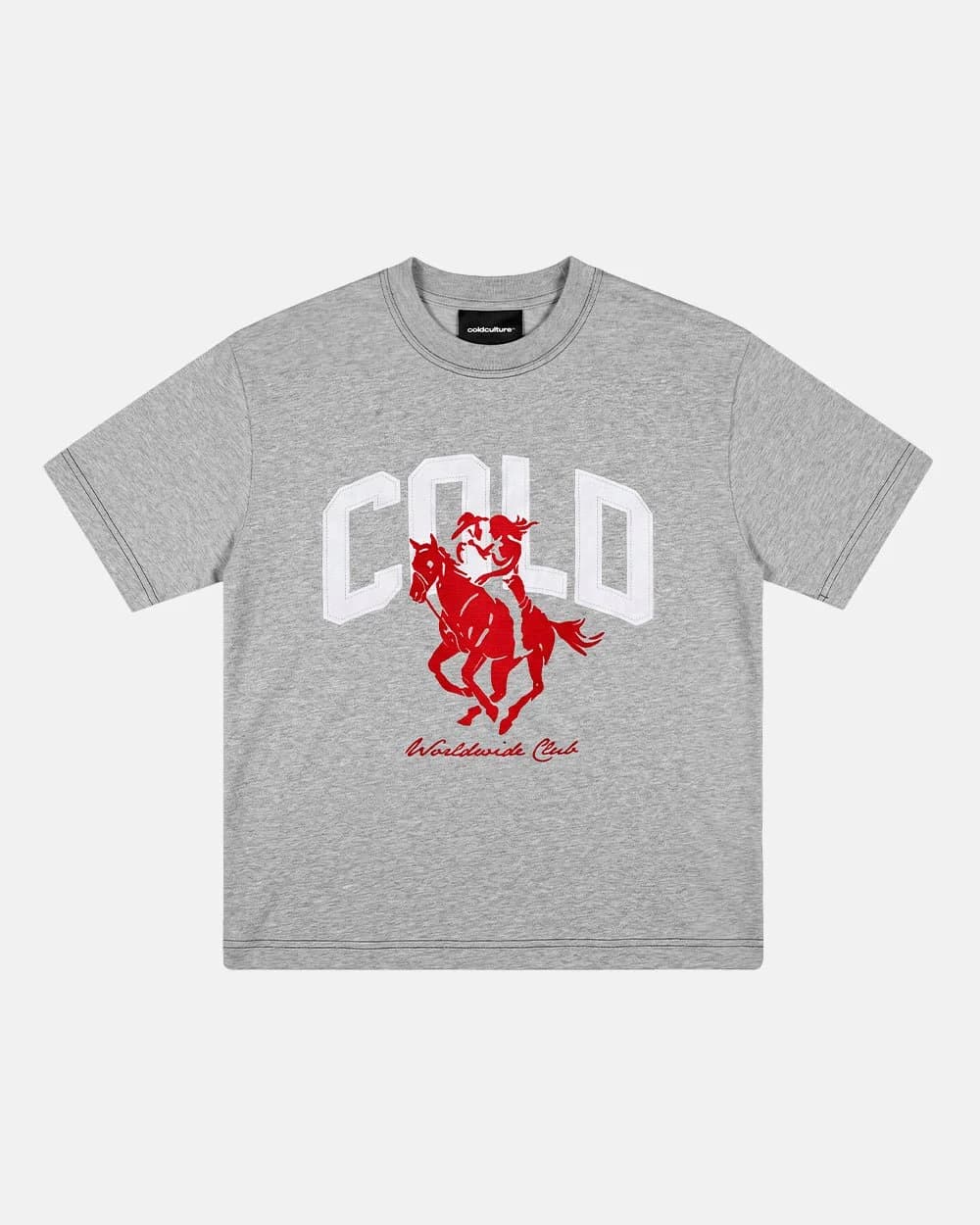OPERA TEE HEATHER GREY by COLD CULTURE