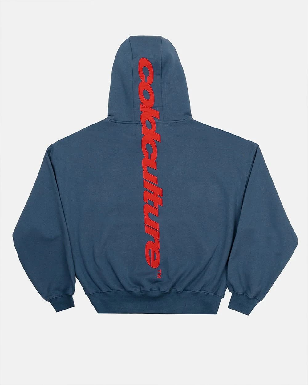VERTICAL HOODIE NAVY by COLD CULTURE