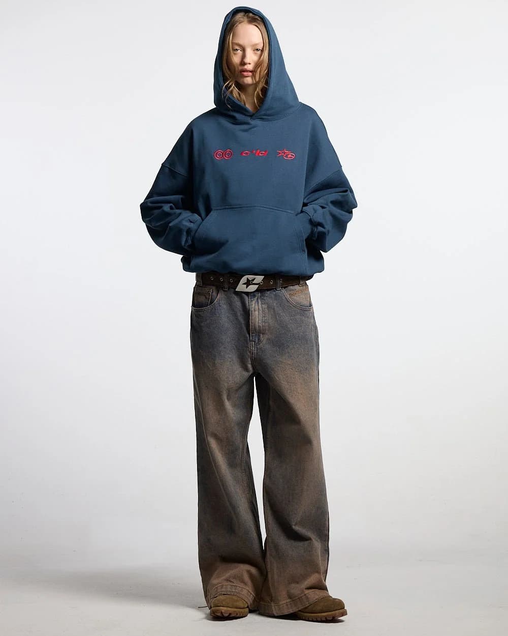 VERTICAL HOODIE NAVY 7