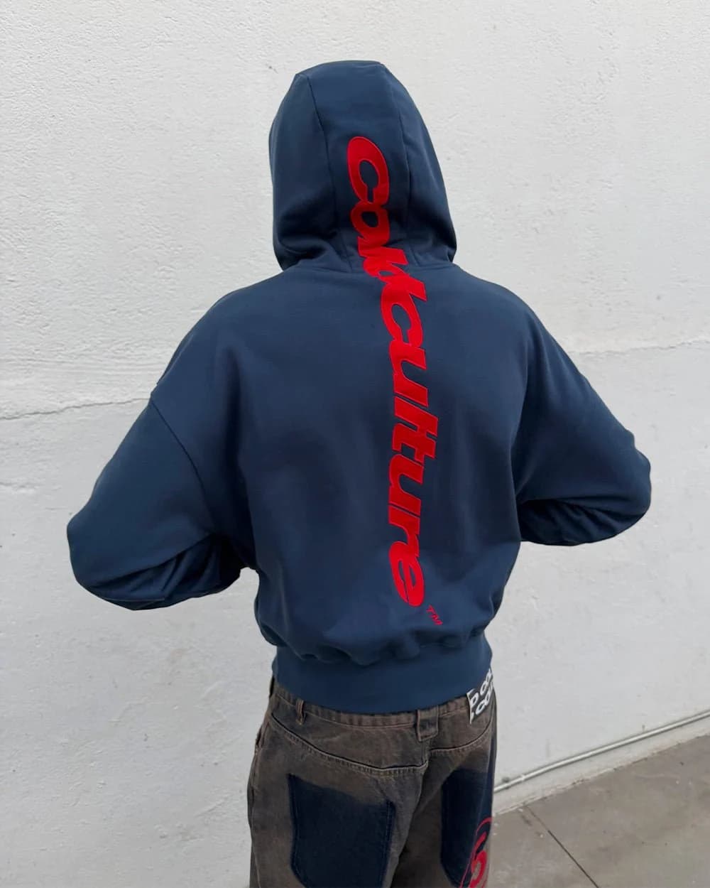 VERTICAL HOODIE NAVY 8