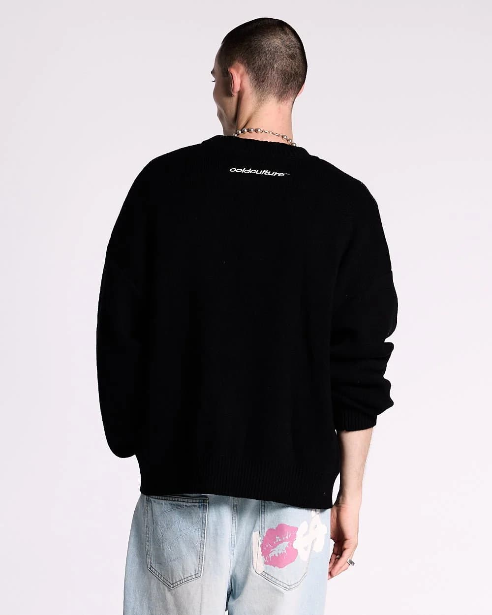 KISSES AND DOLLAR KNIT BLACK 4