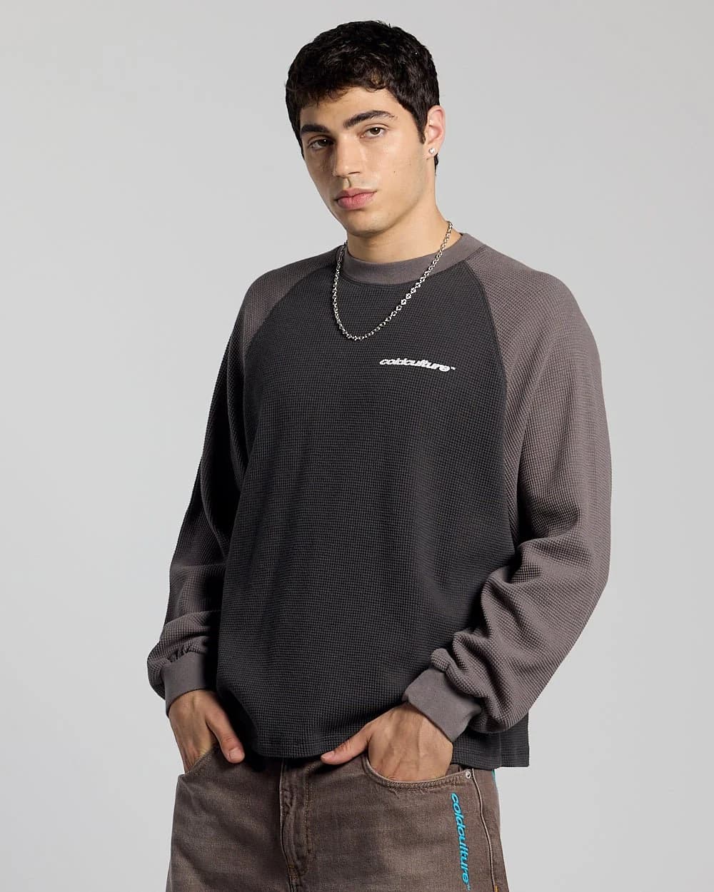 RANGLAN BICOLOR THERMAL LONGSLEEVE BLACK 4