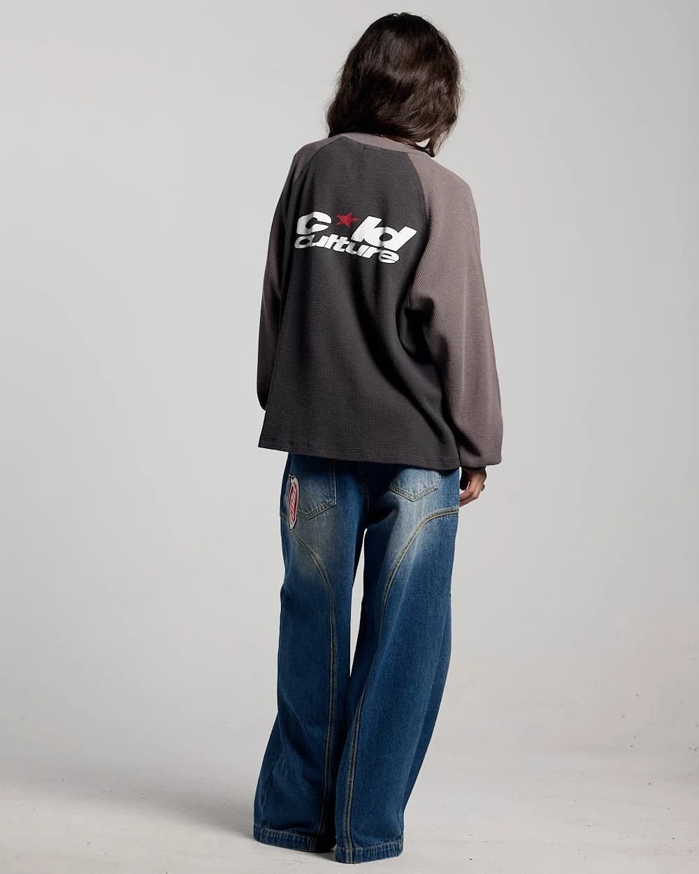 RANGLAN BICOLOR THERMAL LONGSLEEVE BLACK 5