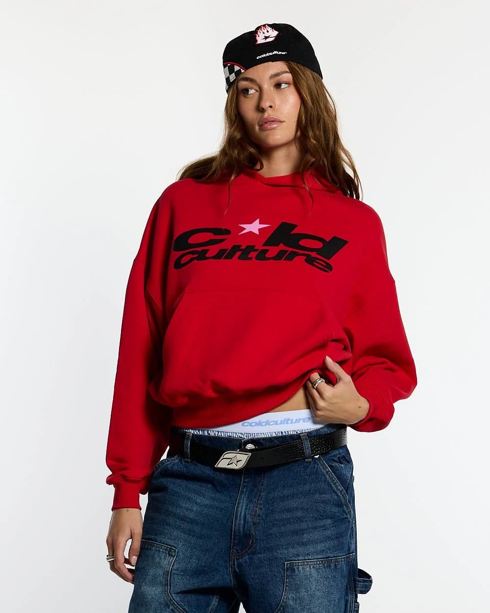 HARPER HOODIE OFF RED 5