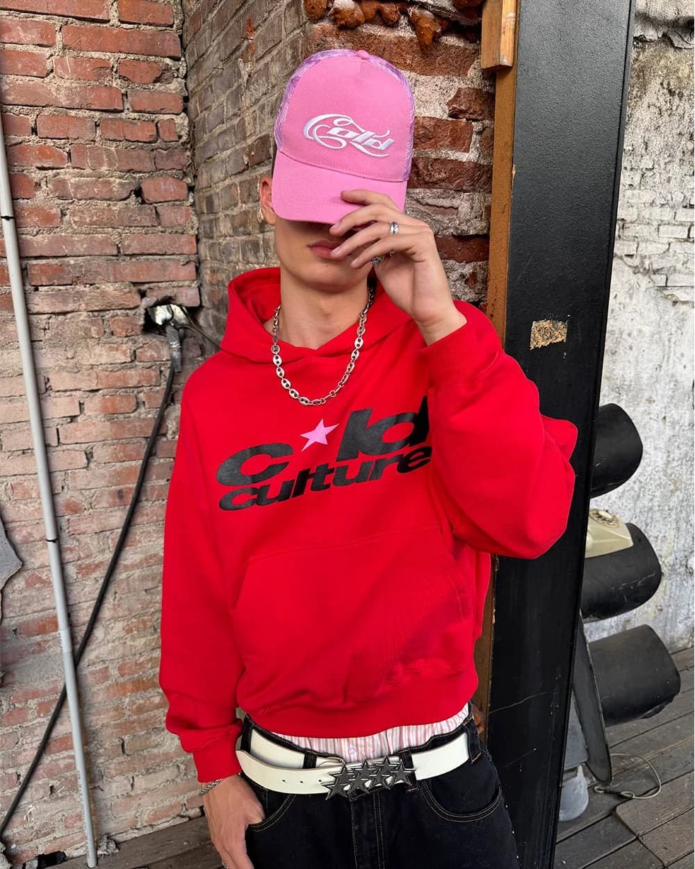 HARPER HOODIE OFF RED 2