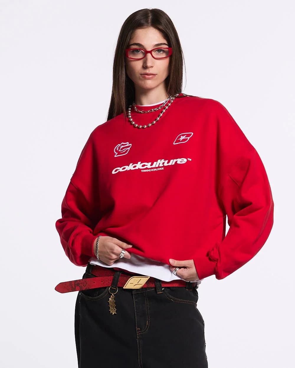 RACING CREWNECK RED 6
