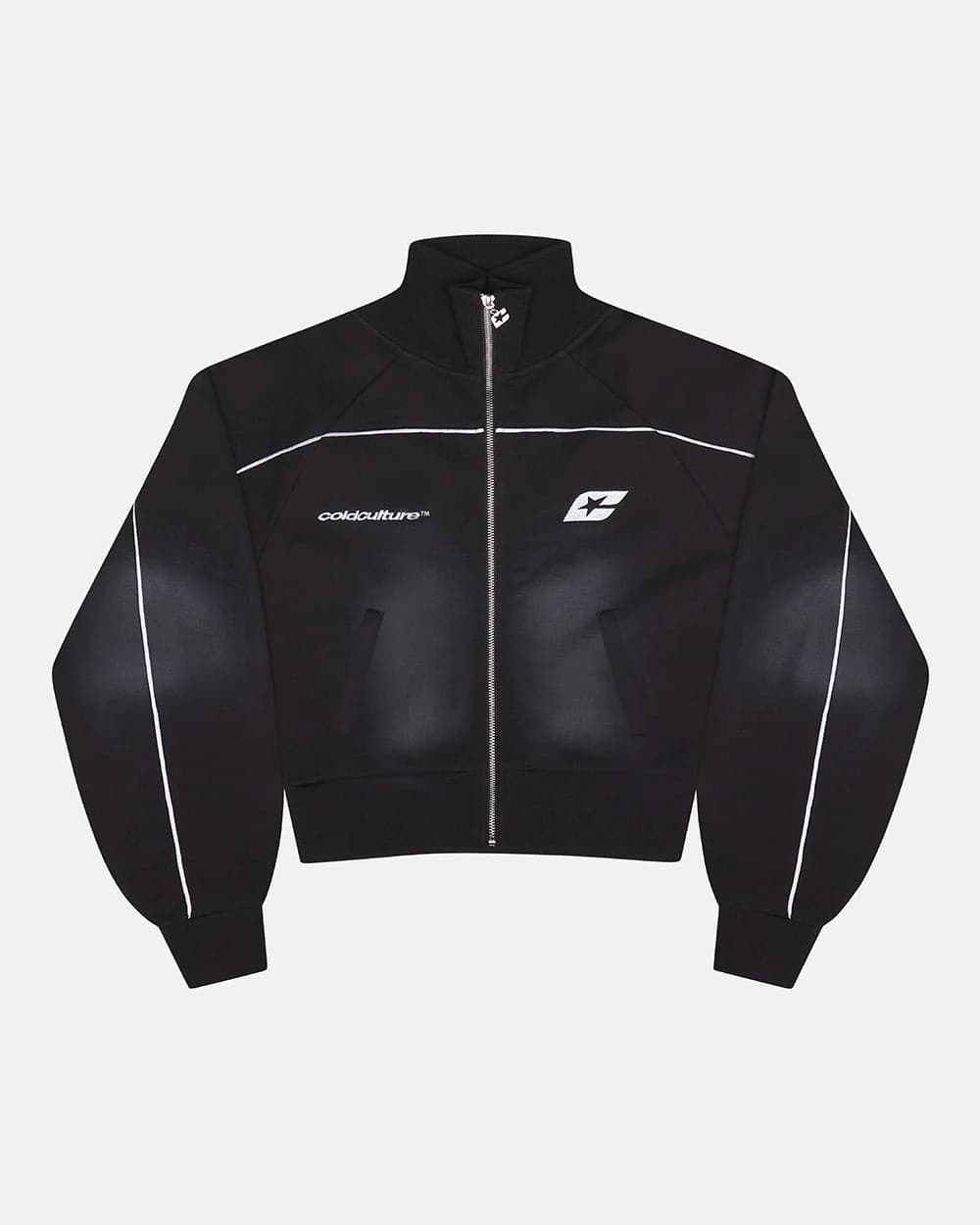 SAVAGE WASHED JACKET BLACK by COLD CULTURE