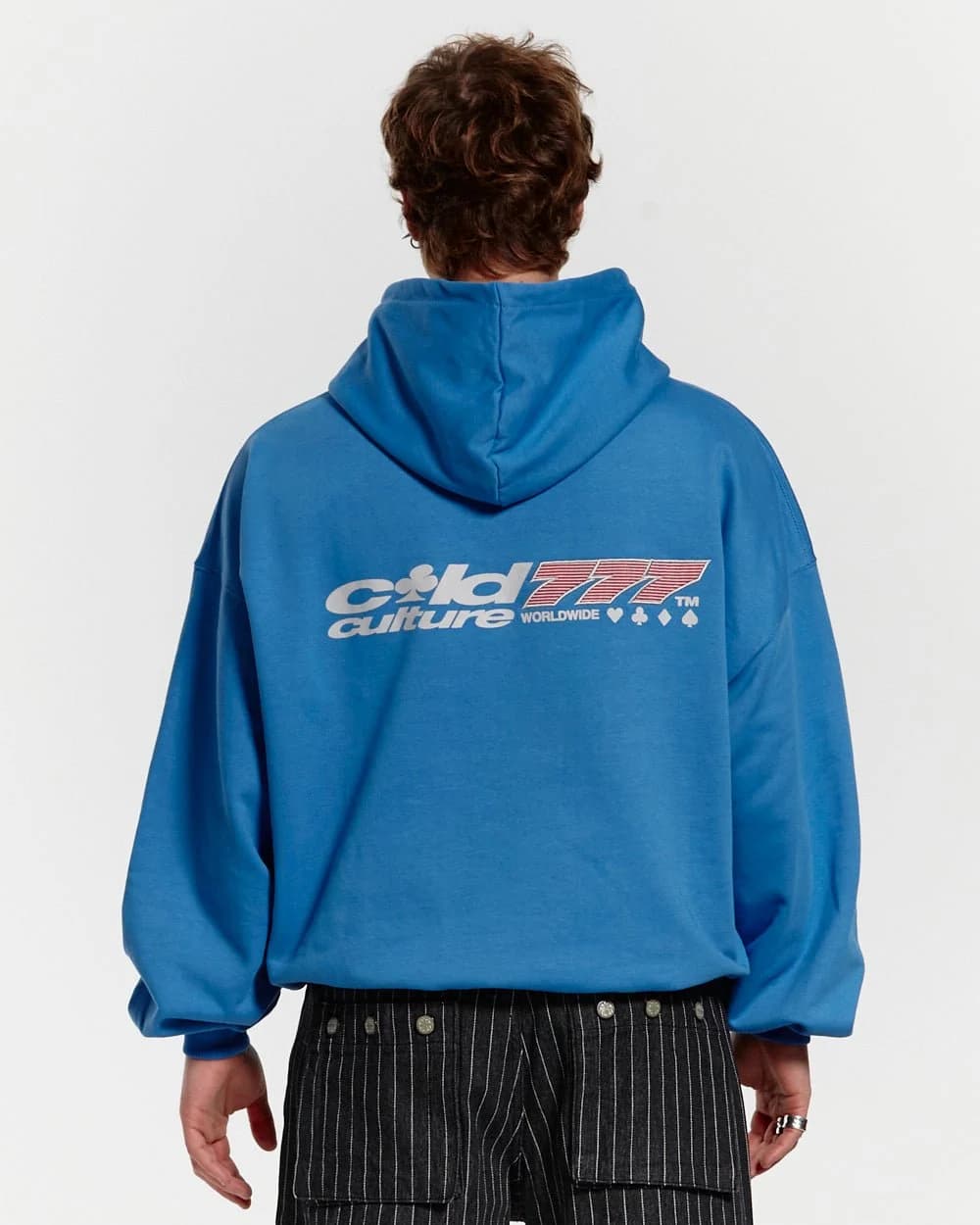 THREE SEVENS HOODIE CAPRI BLUE 4