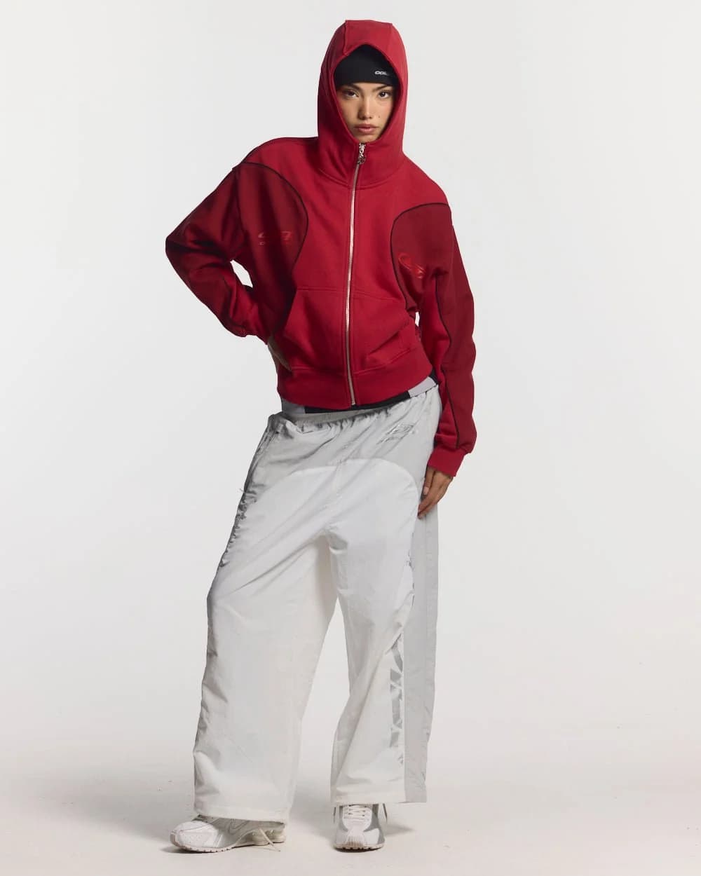 RUSH ZIPPER HOODIE RED 5