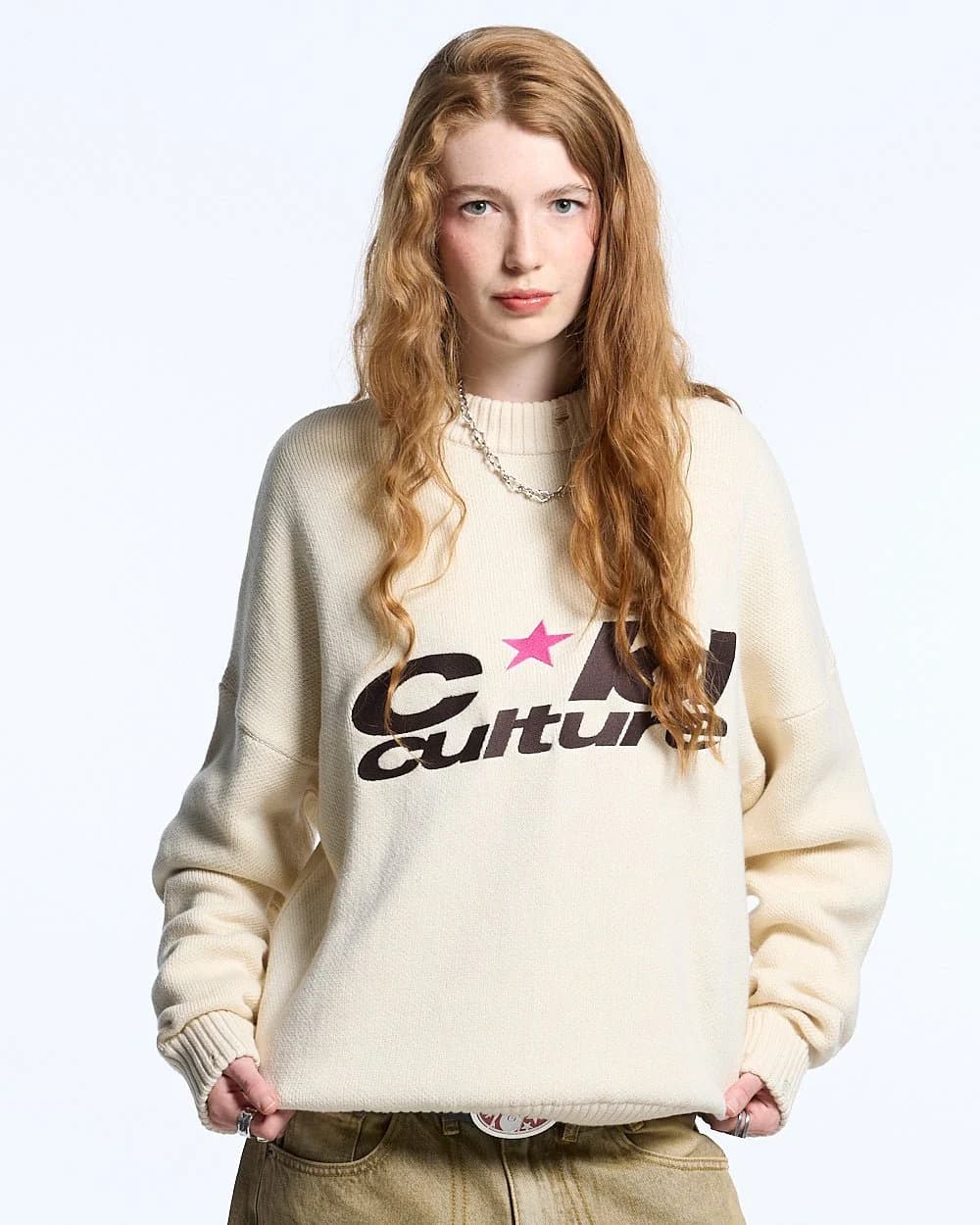 HARPER KNIT BEIGE & BROWN 5