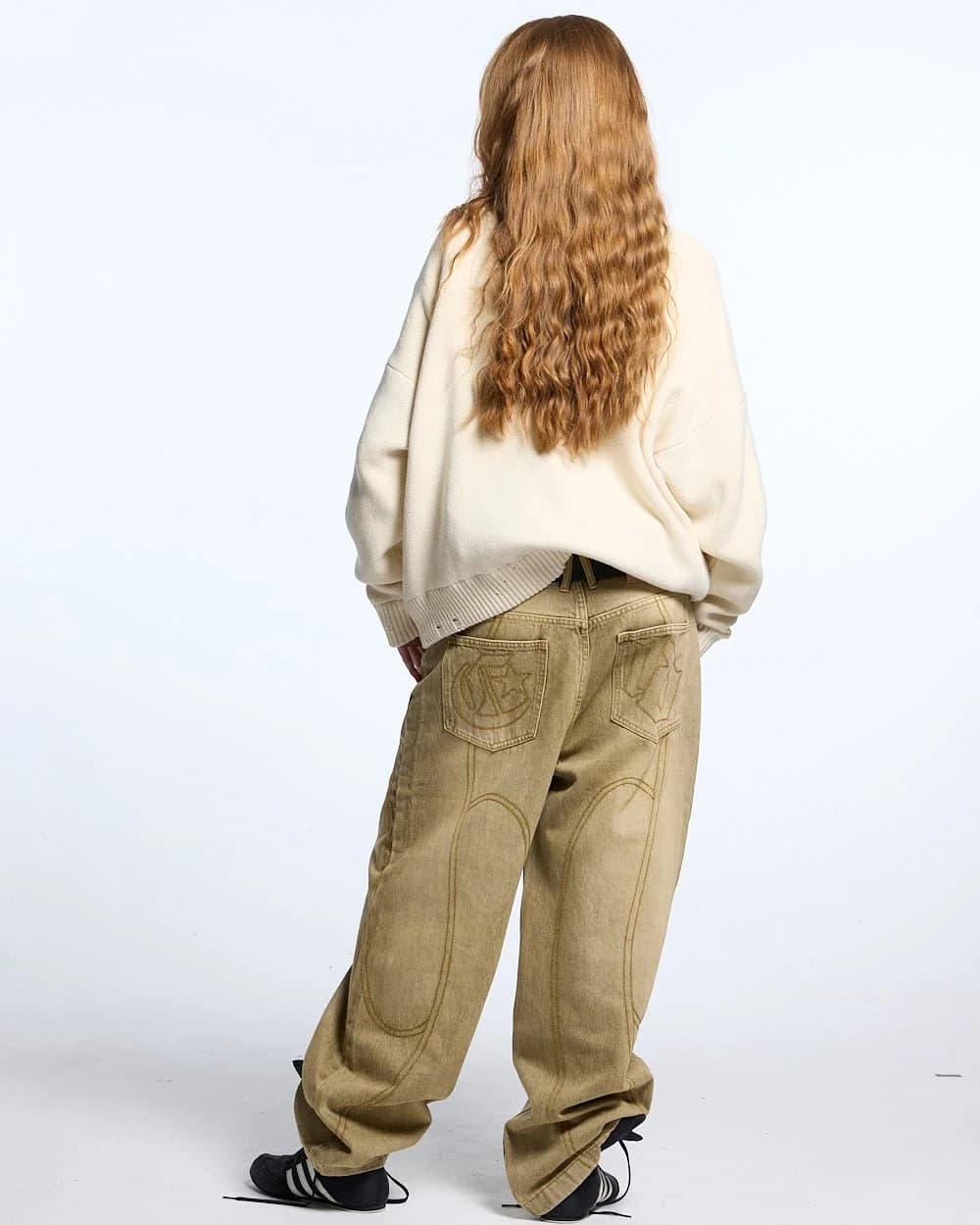 HARPER KNIT BEIGE & BROWN 6