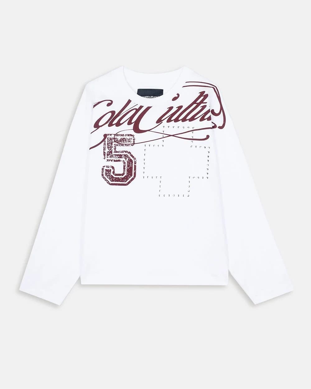 BLESSINGS LONGSLEEVE WHITE by COLD CULTURE