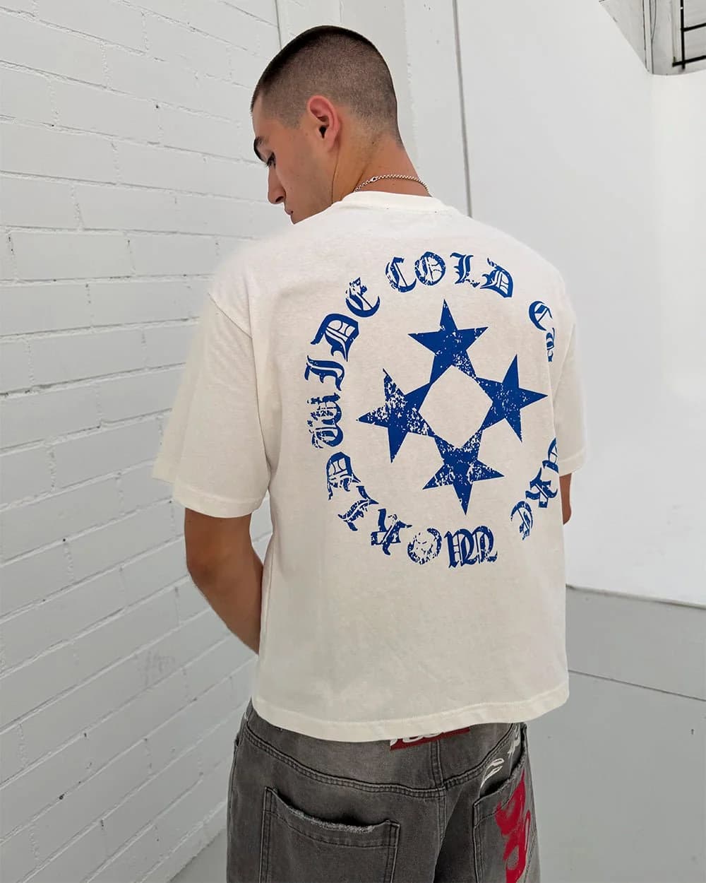 SCATTER TEE WHITE 7
