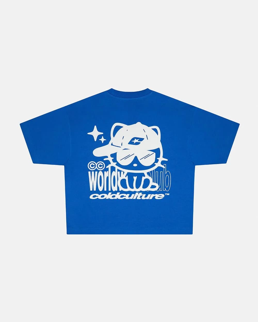 CIBERCAT TEE BLUE by COLD CULTURE