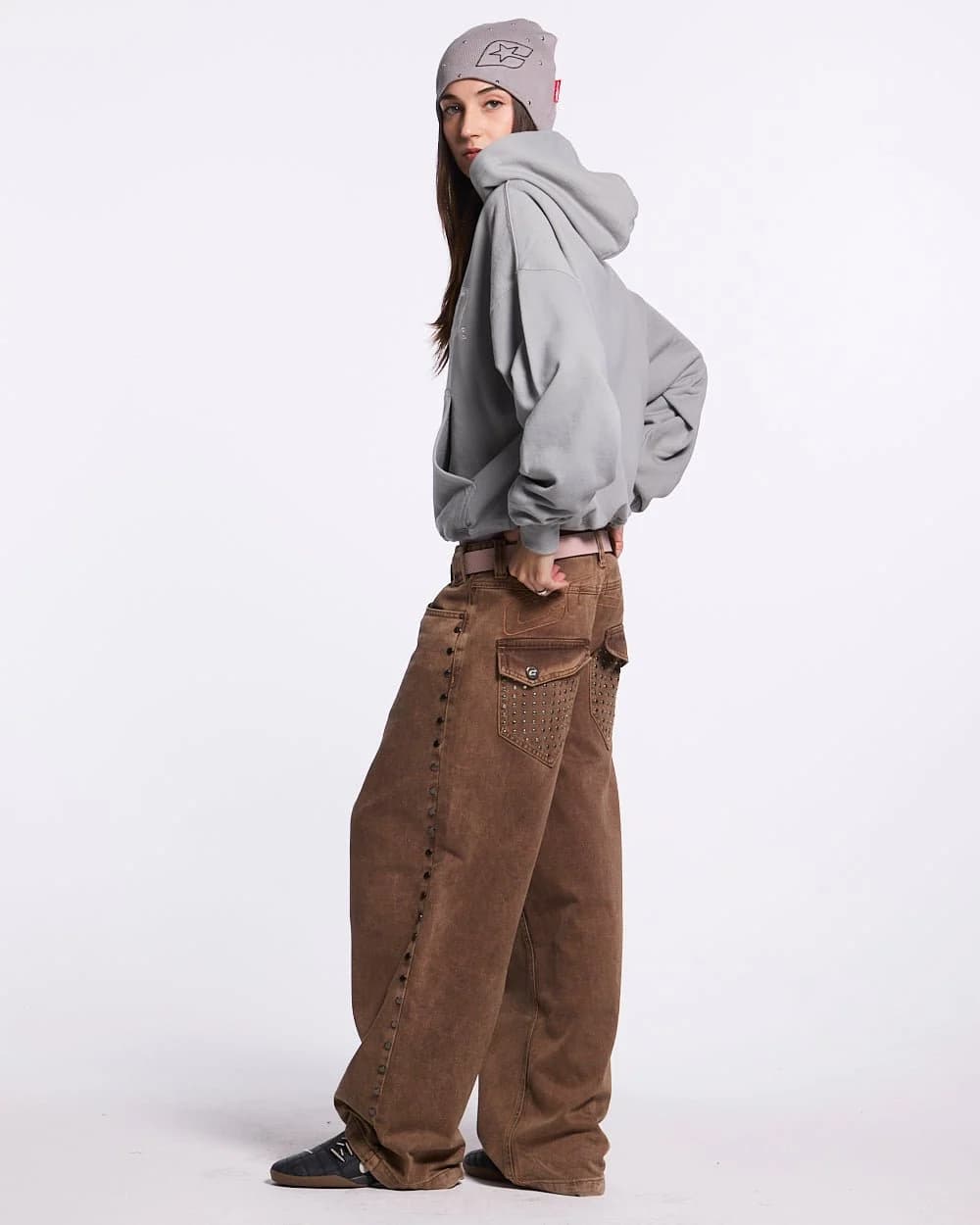GRAFFITI HOODIE GREY 6
