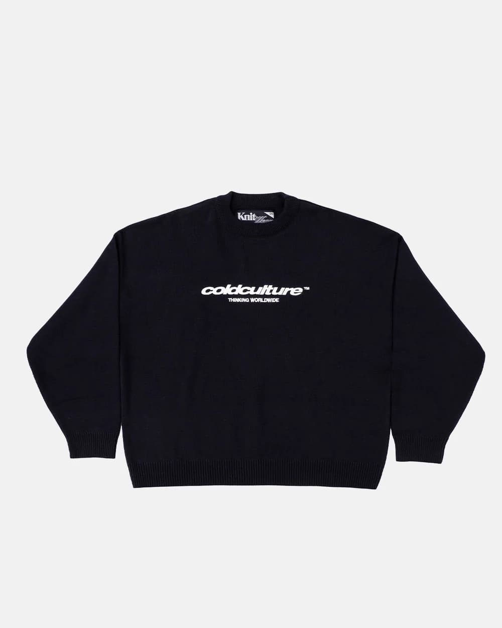 ESSENTIAL KNIT BLACK by COLD CULTURE