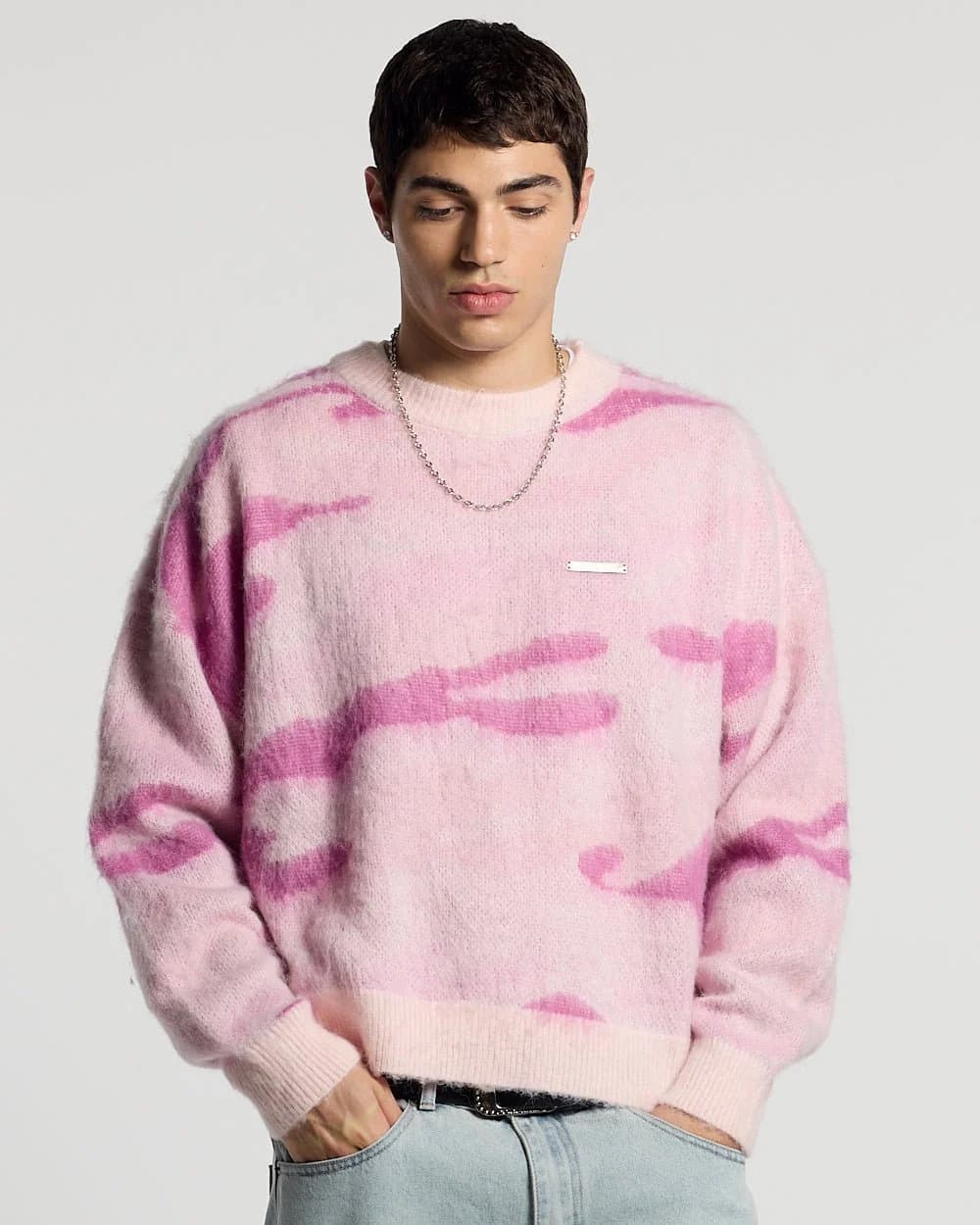CAMO KNITWEAR PINK 3