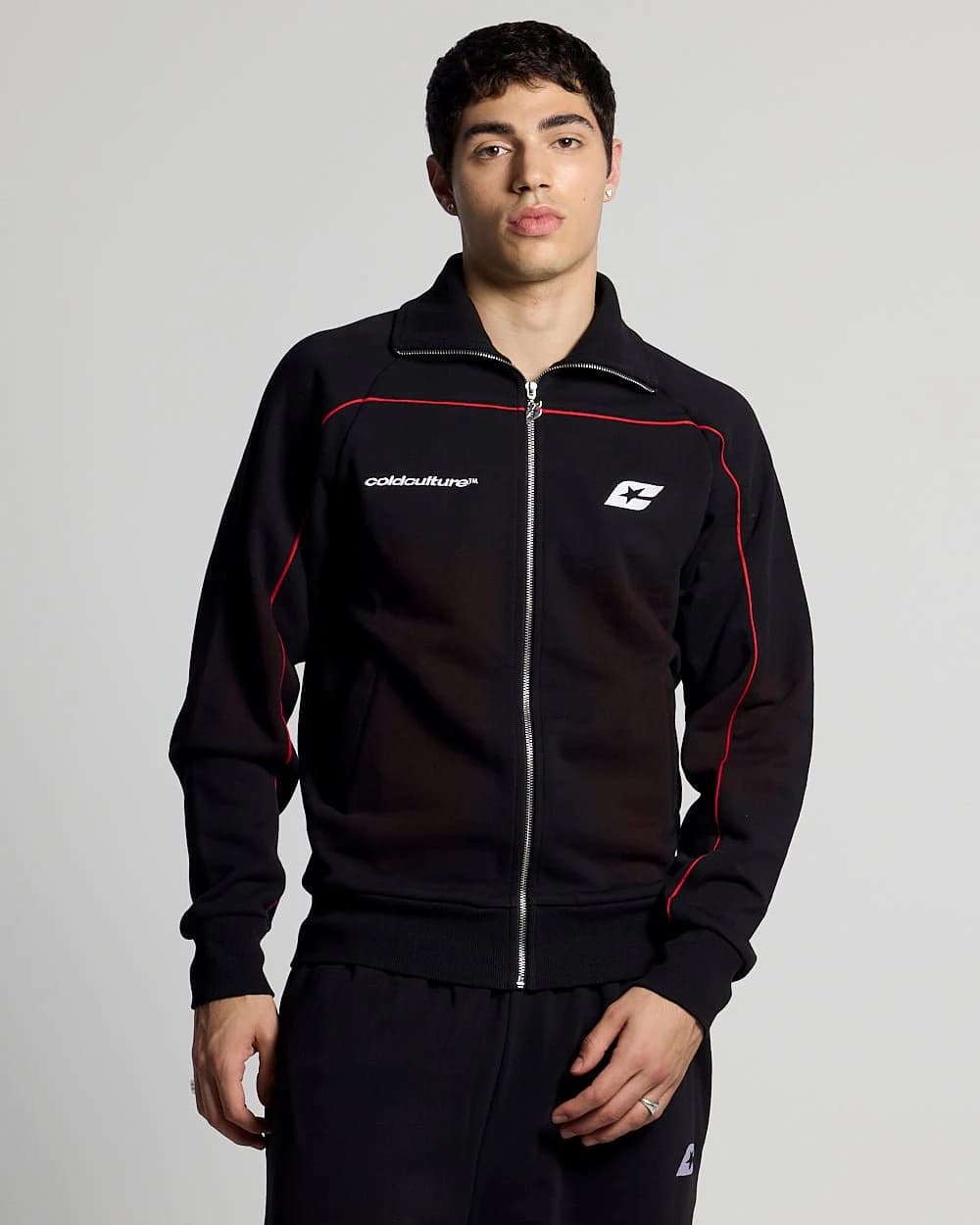 SAVAGE WASHED JACKET BLACK & RED 2