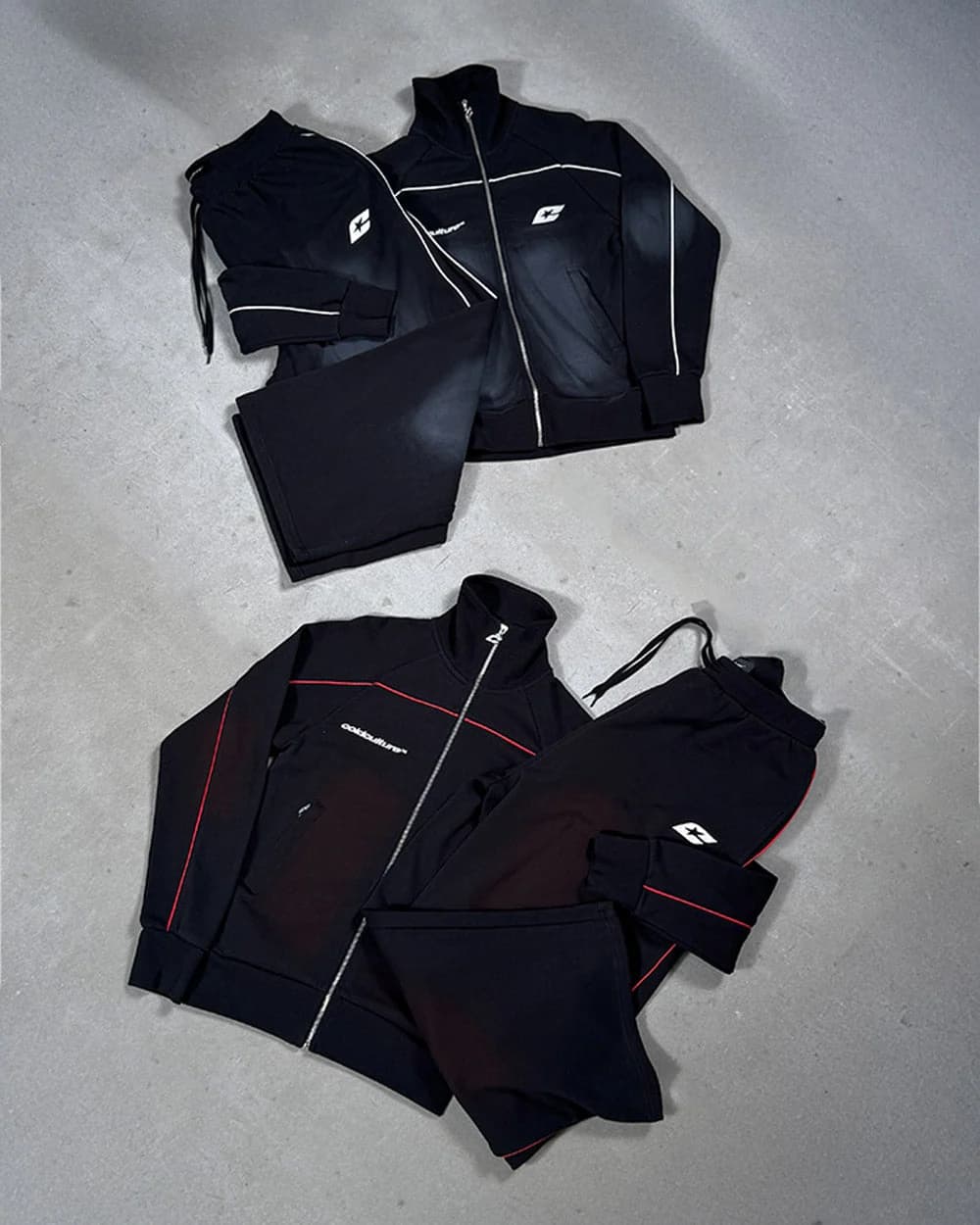 SAVAGE WASHED JACKET BLACK & RED 7