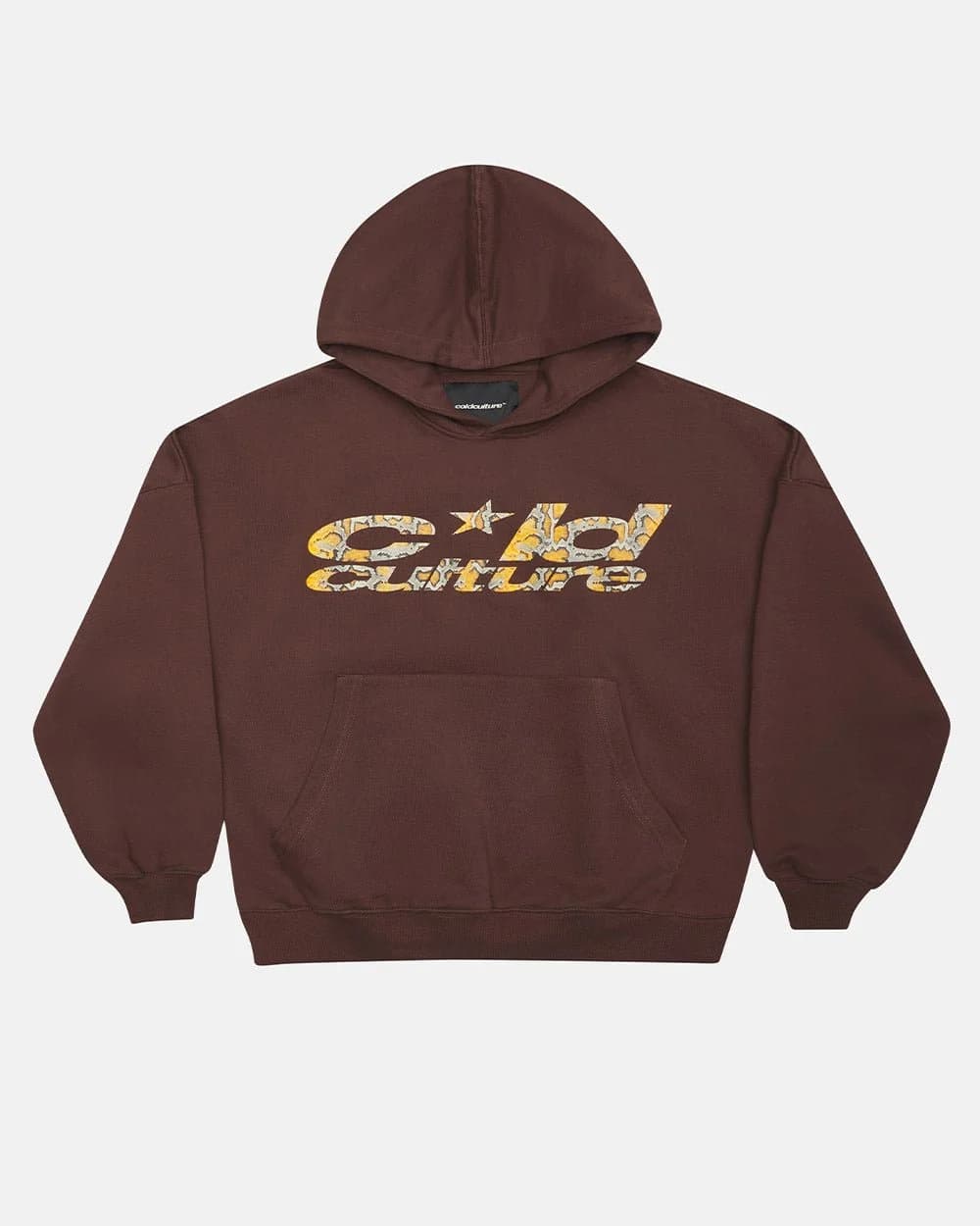 WILD SNAKE HOODIE BROWN by COLD CULTURE