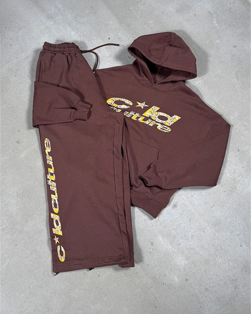 WILD SNAKE HOODIE BROWN 8