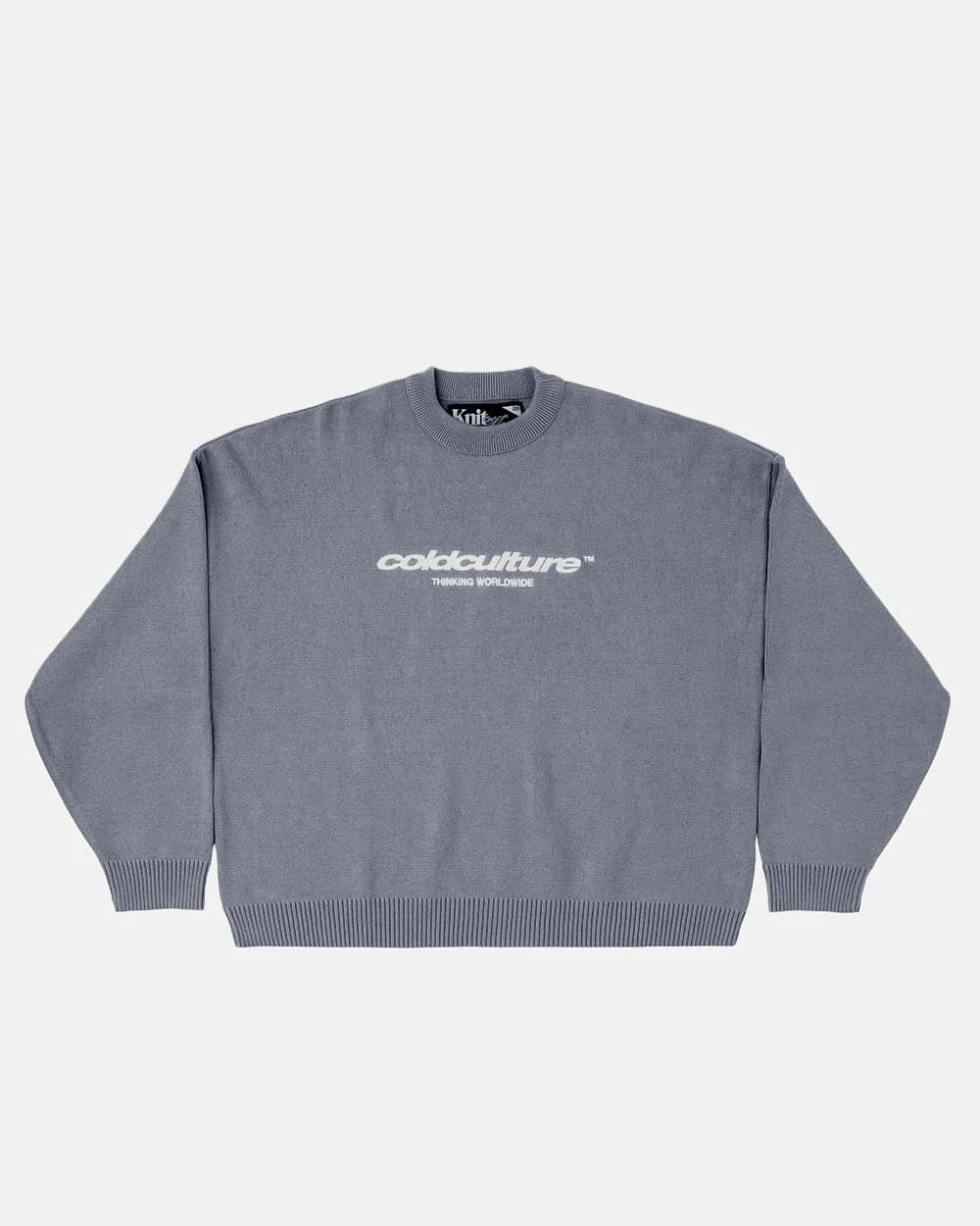 ESSENTIAL KNIT HEAVY GREY by COLD CULTURE