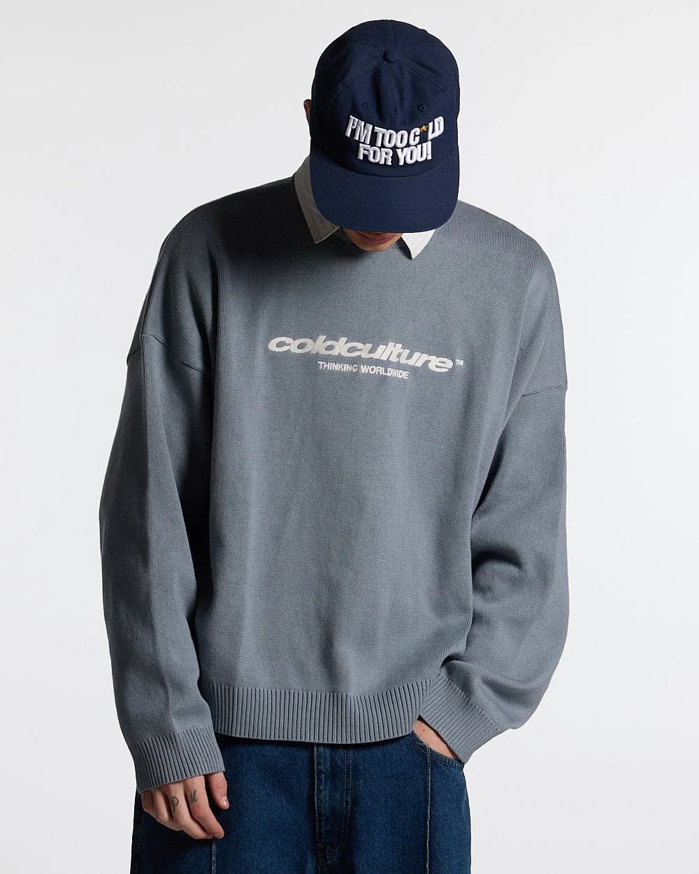 ESSENTIAL KNIT HEAVY GREY by COLD CULTURE