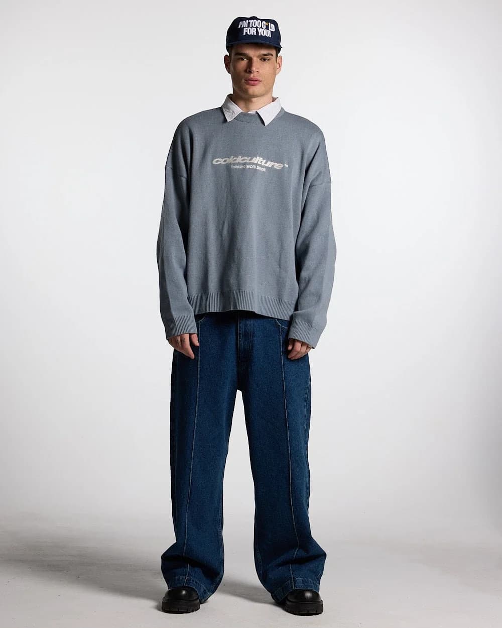 ESSENTIAL KNIT HEAVY GREY by COLD CULTURE