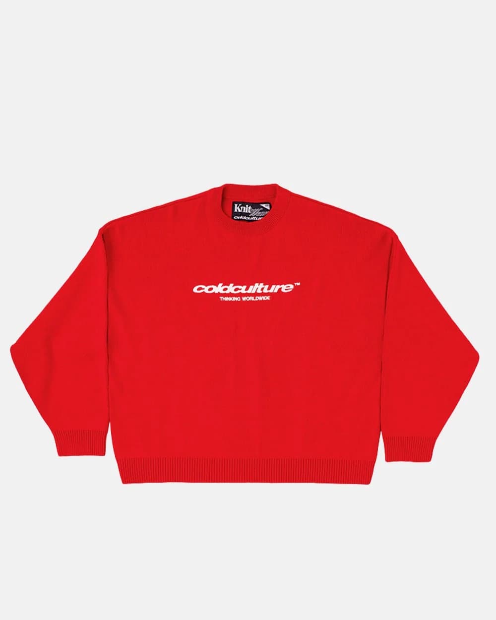 ESSENTIAL KNIT ASTORATH RED by COLD CULTURE