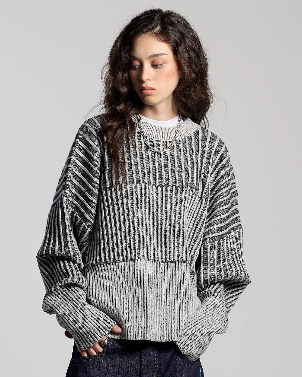HYPERLINES KNIT BLACK & GREY 5