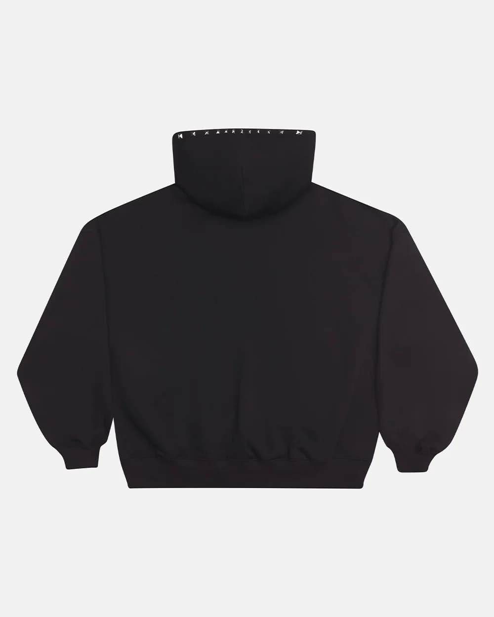 BADGES HOODIE BLACK 3