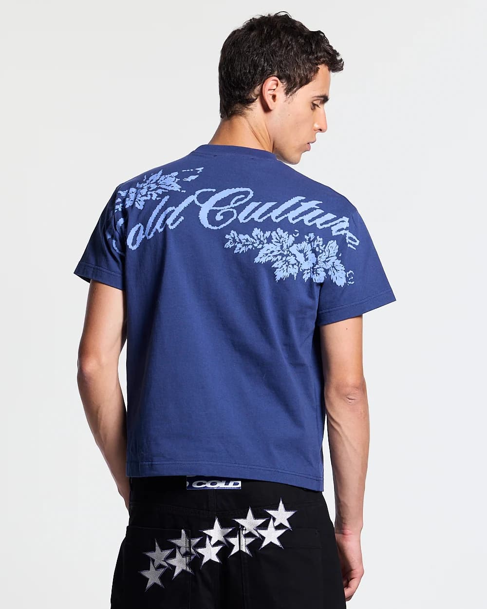 BLOOM TEE NAVY 2