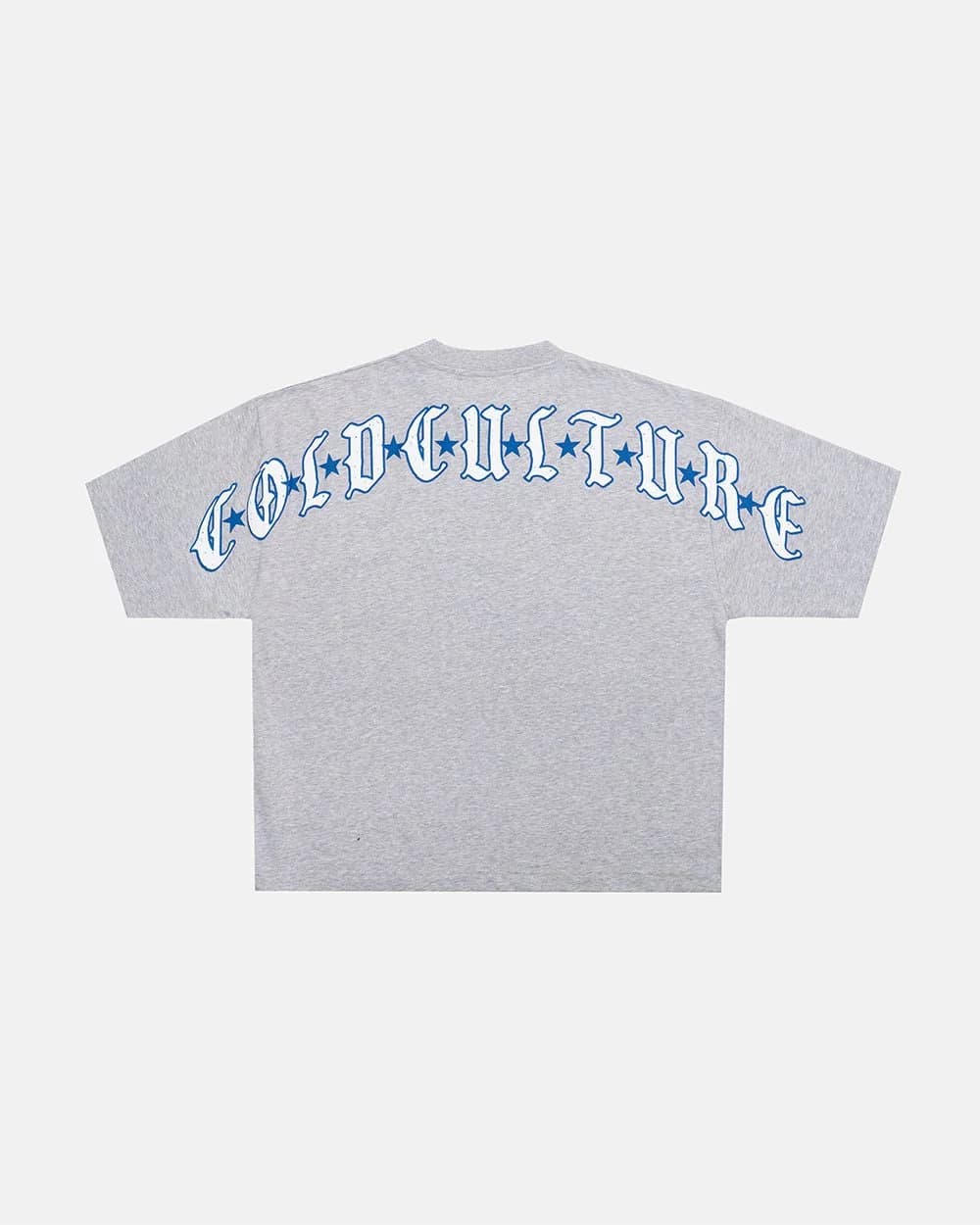 GOTHIC CURVED TEE GREY by COLD CULTURE
