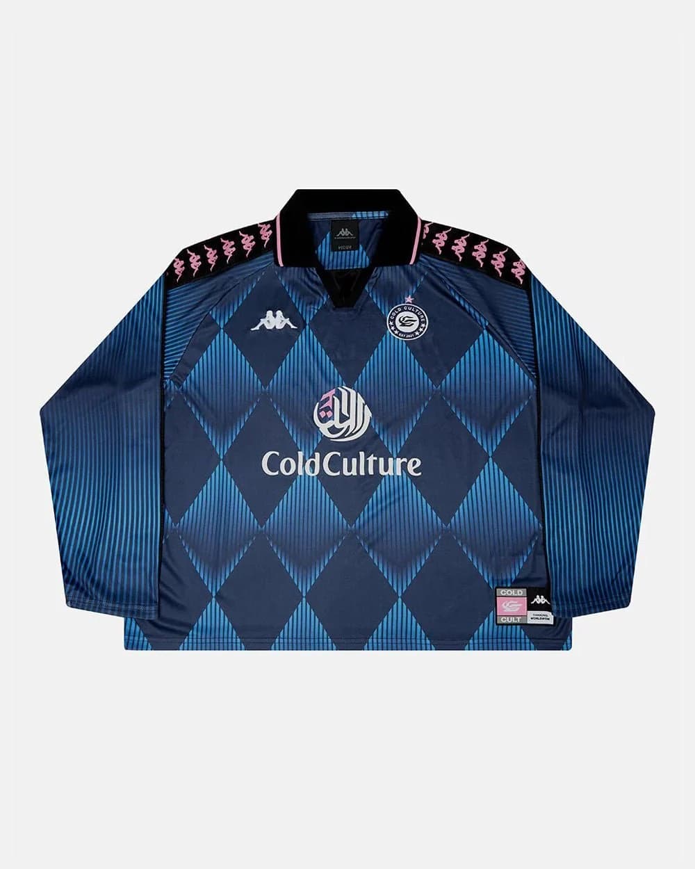 KAPPA X COLD CULTURE LONGSLEEVE BLUE by COLD CULTURE