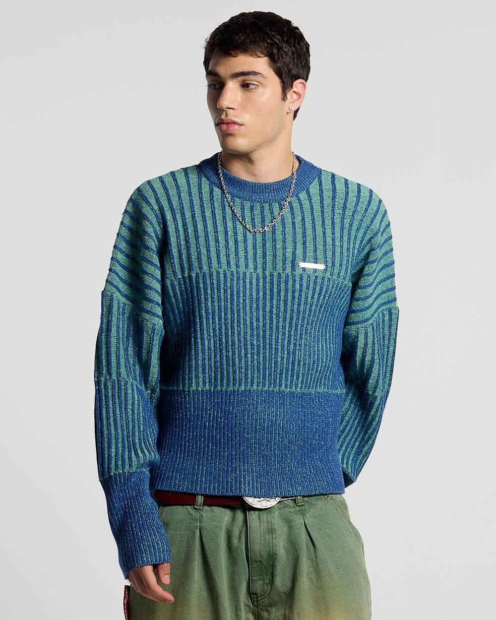 HYPERLINES KNIT BLUE & GREEN 3