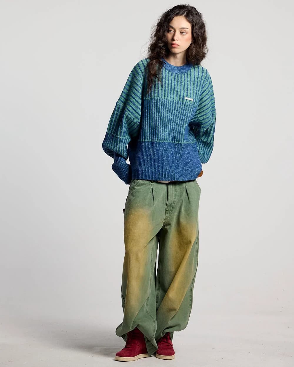 HYPERLINES KNIT BLUE & GREEN 5