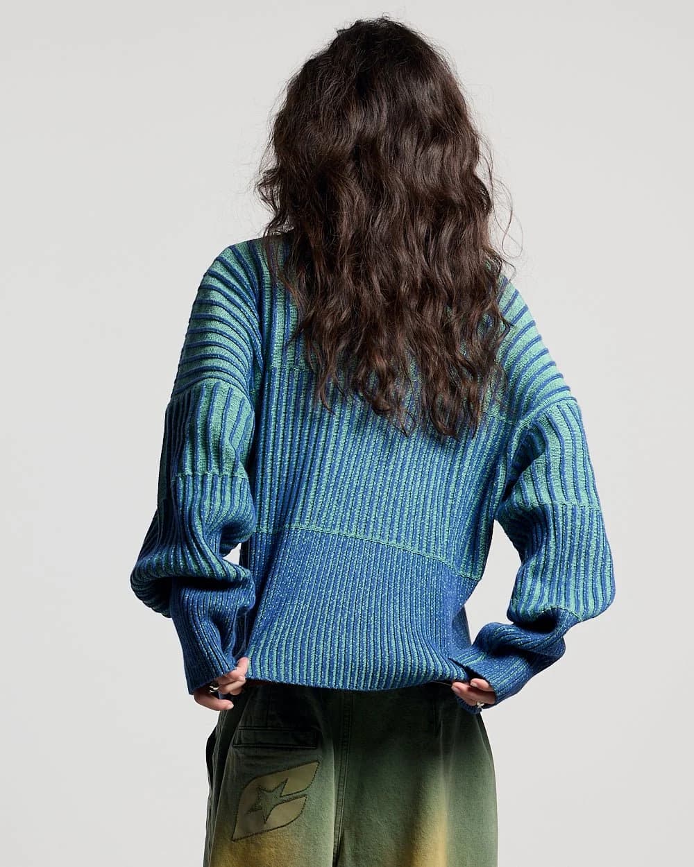 HYPERLINES KNIT BLUE & GREEN 6