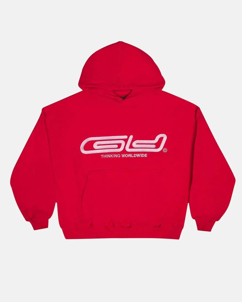 GRAFFITI HOODIE RED by COLD CULTURE