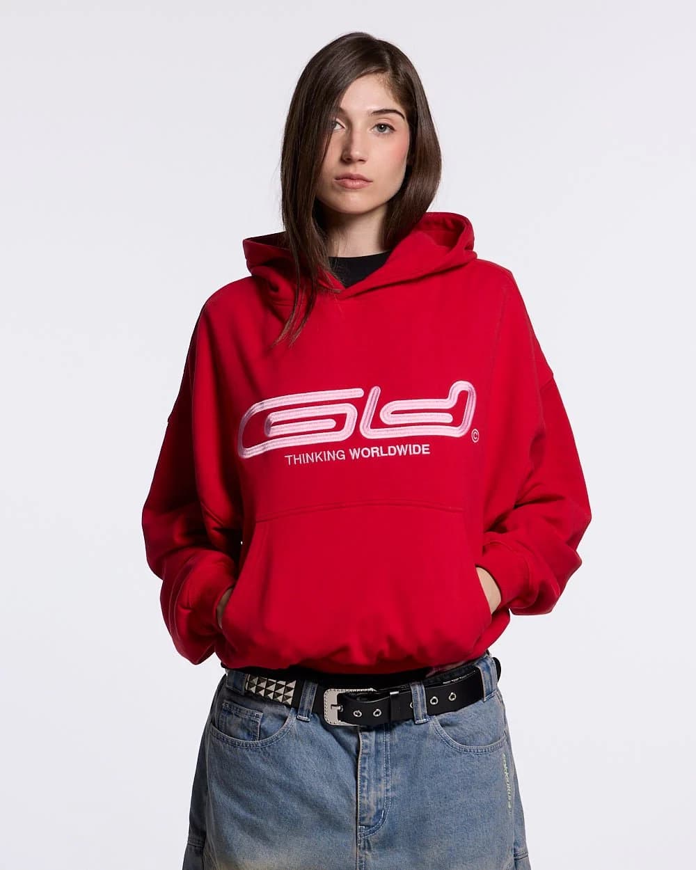GRAFFITI HOODIE RED 5