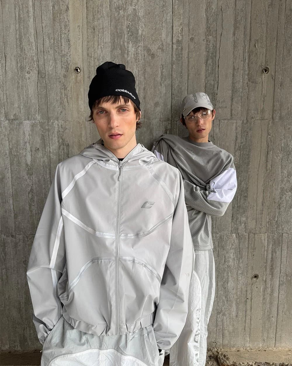 TAKE OFF LIGHTWEIGHT JACKET LIGHT GREY by COLD CULTURE
