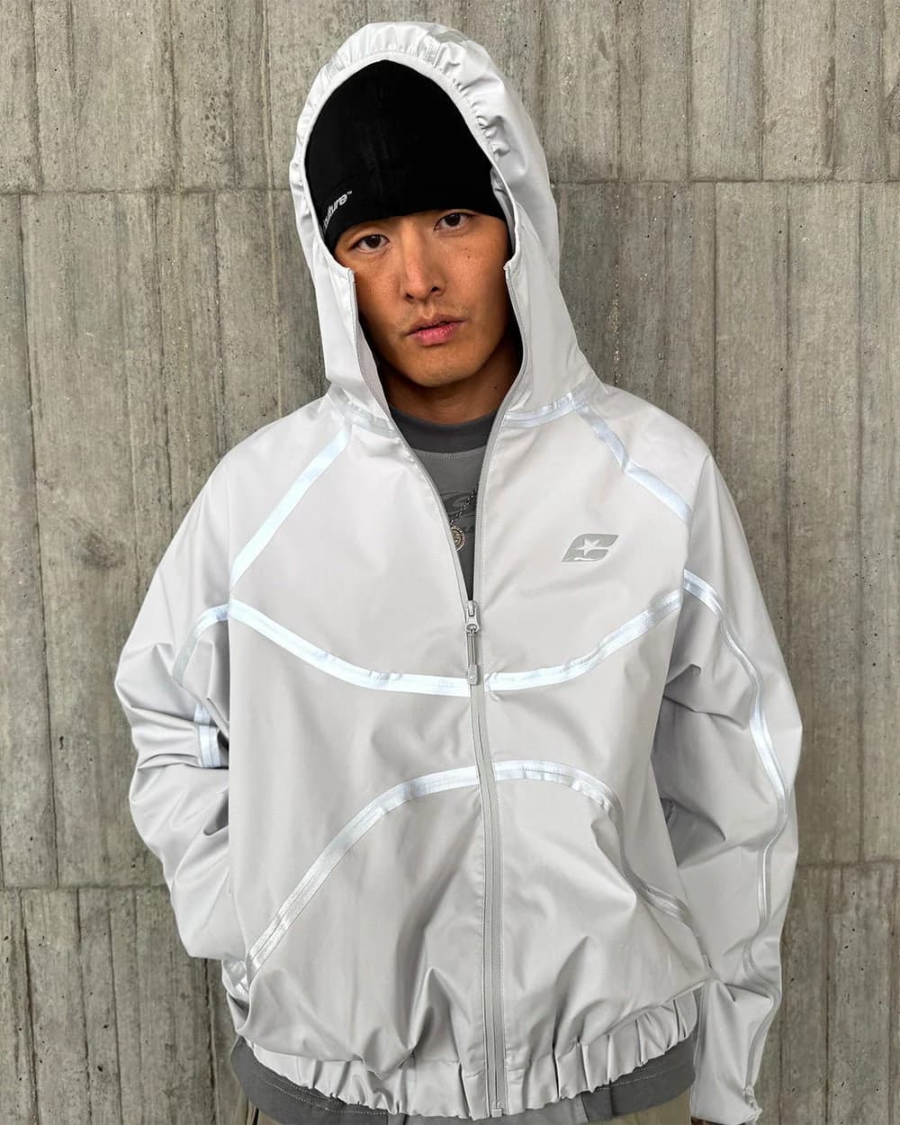 TAKE OFF LIGHTWEIGHT JACKET LIGHT GREY by COLD CULTURE