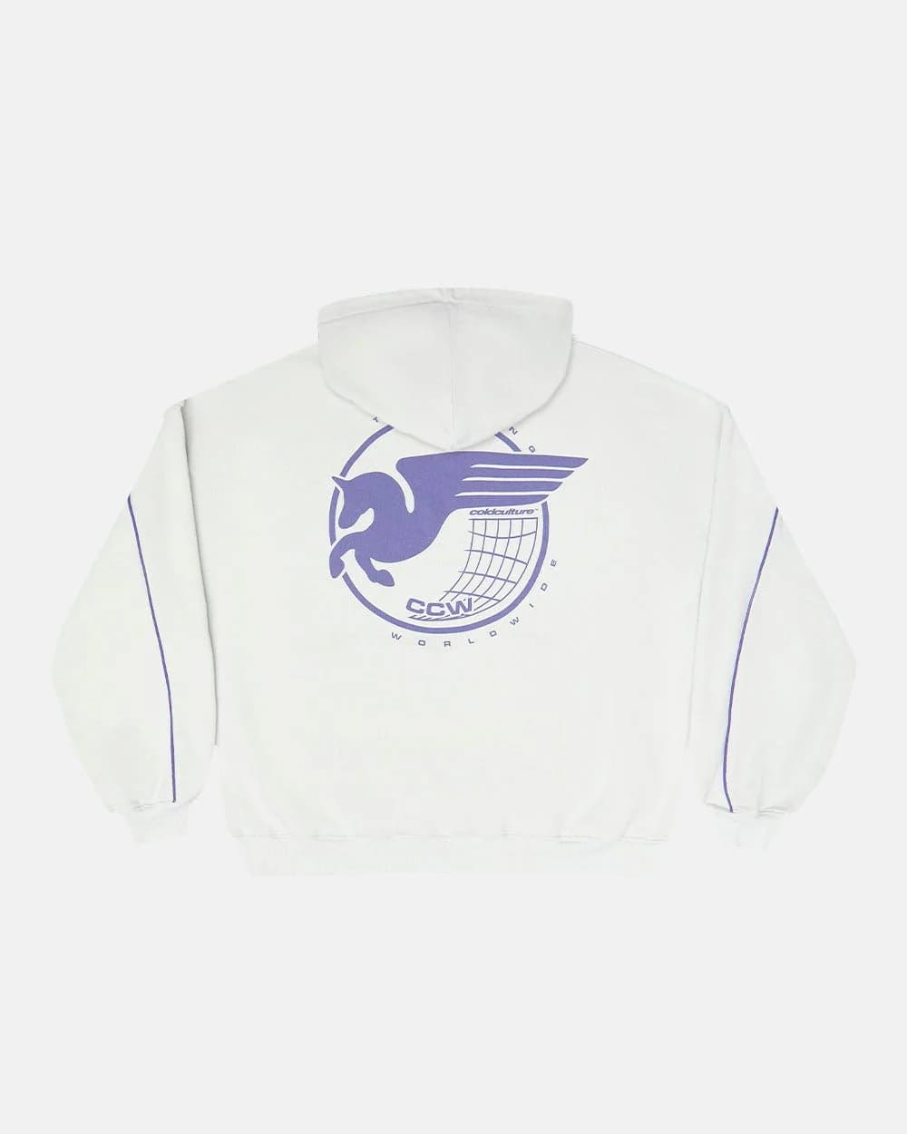 STORMWING HOODIE LIGHT GREY by COLD CULTURE