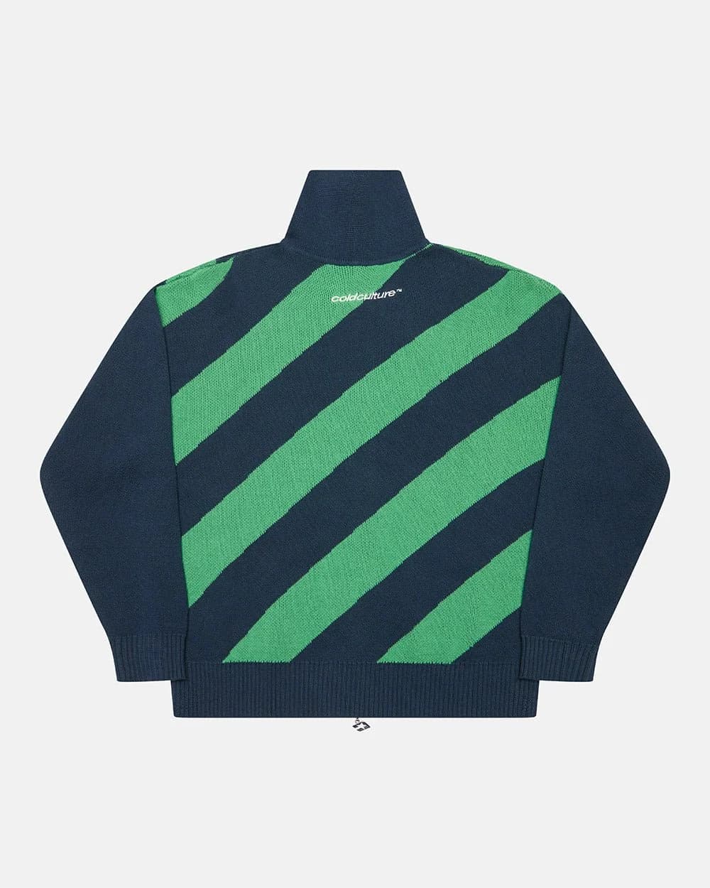 LINES FUSION KNIT GREEN & BLUE 2