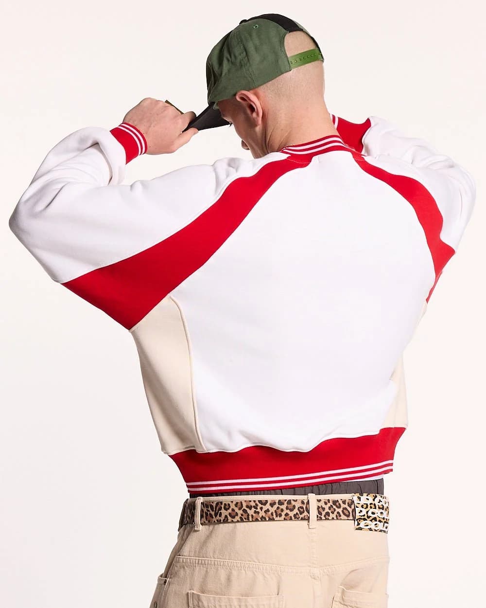 COWBOY VARSITY CREWNECK FIERY RED 4