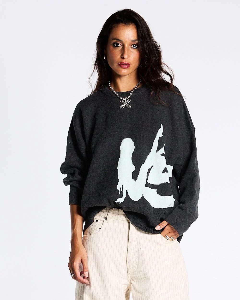 YURE KNIT DARK GREY 5