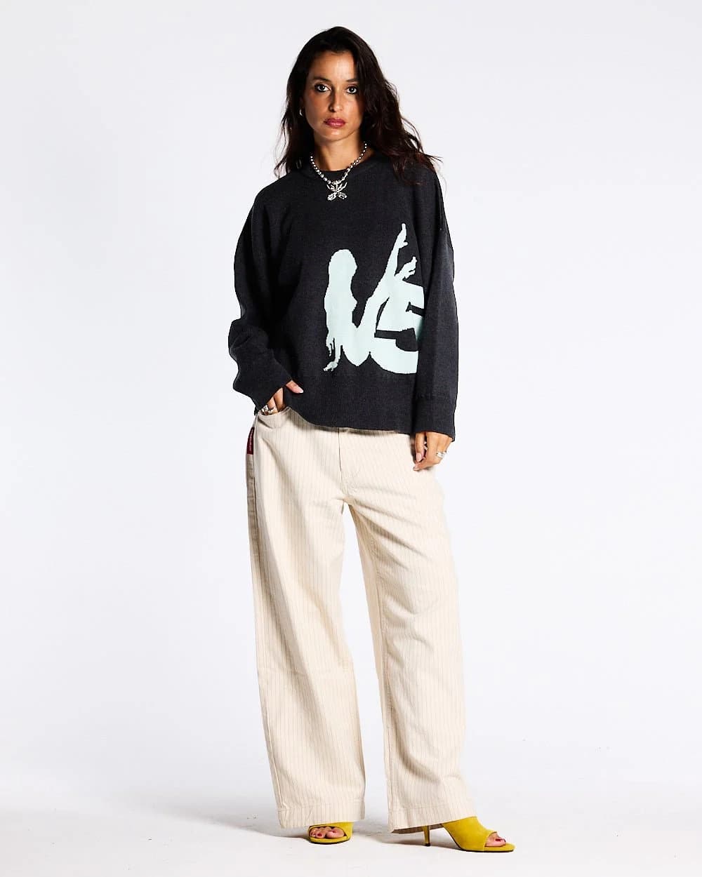 YURE KNIT DARK GREY 9